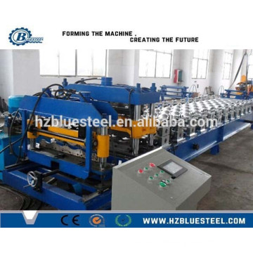 Corrugated Iron Sheet Roll Forming Machine, Steel 828 Type Step Roof Tile Making Machine For Sale